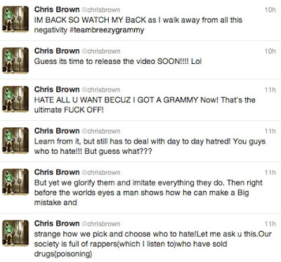 >News // Chris Brown, Le Twitt De Trop?