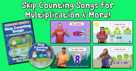 skip counting songs for multiplication