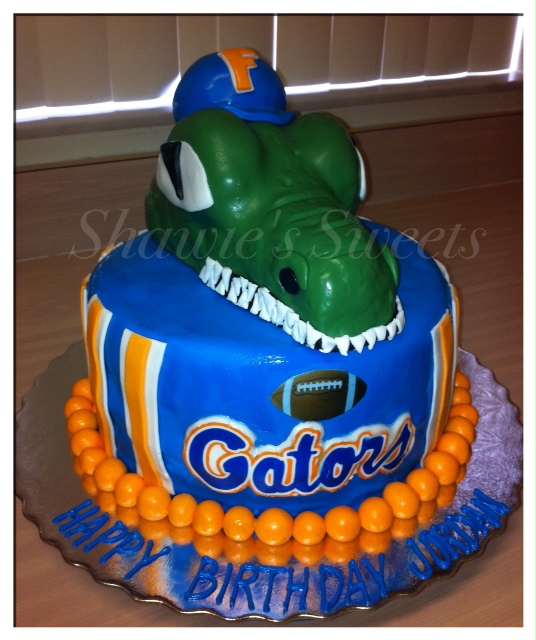 Shawie's Sweets Florida Gators Cake