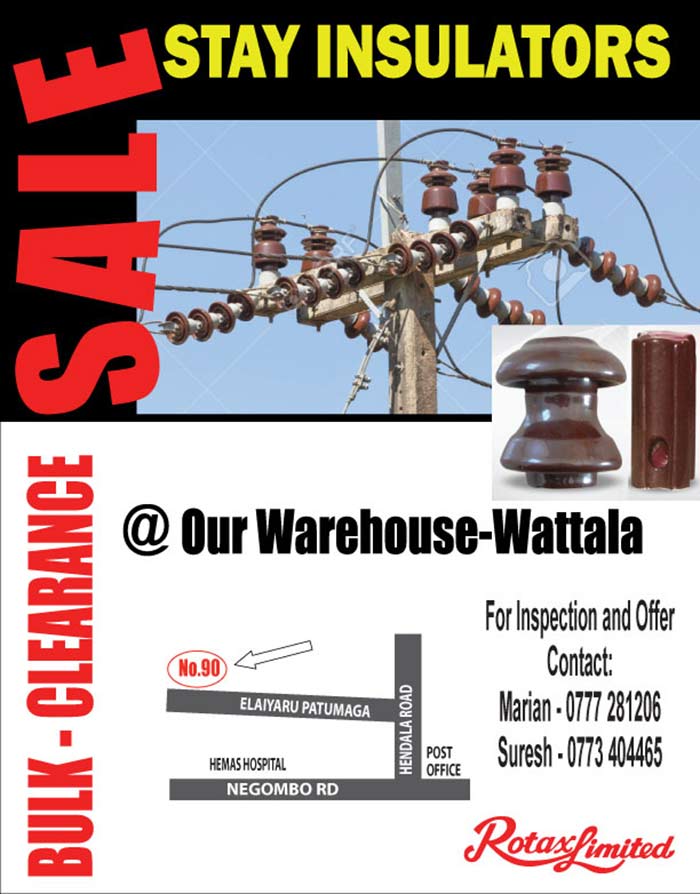 Bulk Clearance | Stay Insulators.