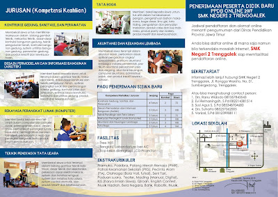 Brosur Lipat 3 Penerimaan Siswa Baru Ppdb Smk Online 2017