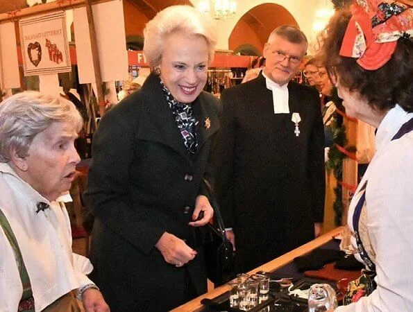 Princess Benedikte of Denmark opened Swedish Gustaf's Church (Svenska Gustafskyrkan) Christmas Bazaar