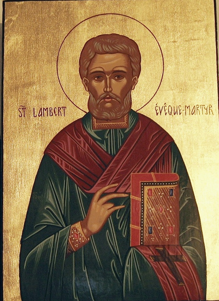 Священномученик Ламберт (Lambert of Maastricht), епископ Маастрихта 