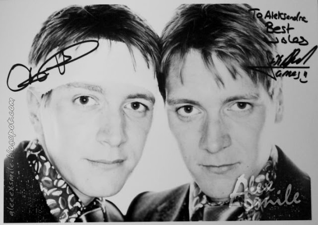 James & Oliver Phelps autograf, Autographs, Twins Phelps, Fred George Weasley Harry Potter 
