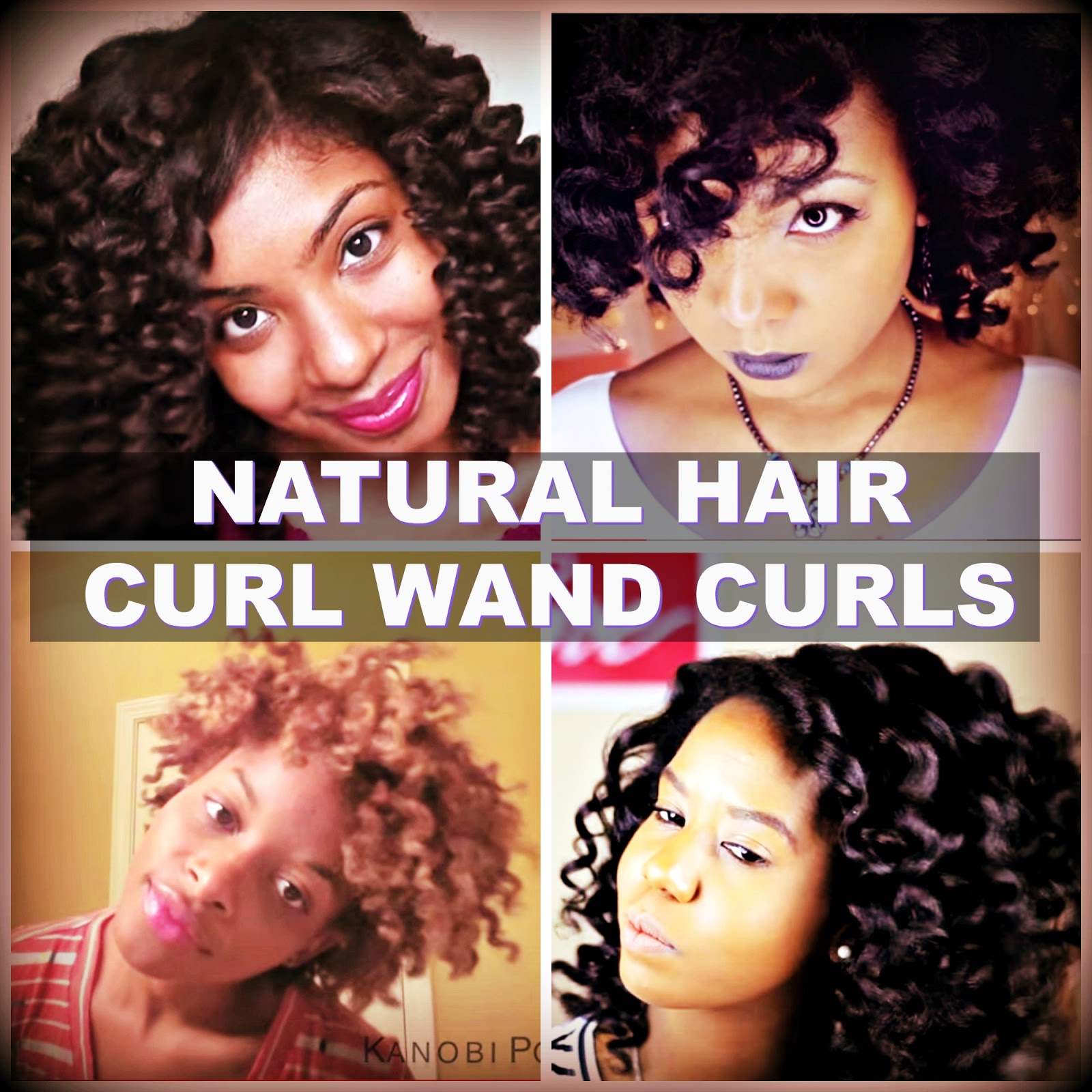 How To Get Perfect Curl Wand Curls On Natural Hair Natural Hair