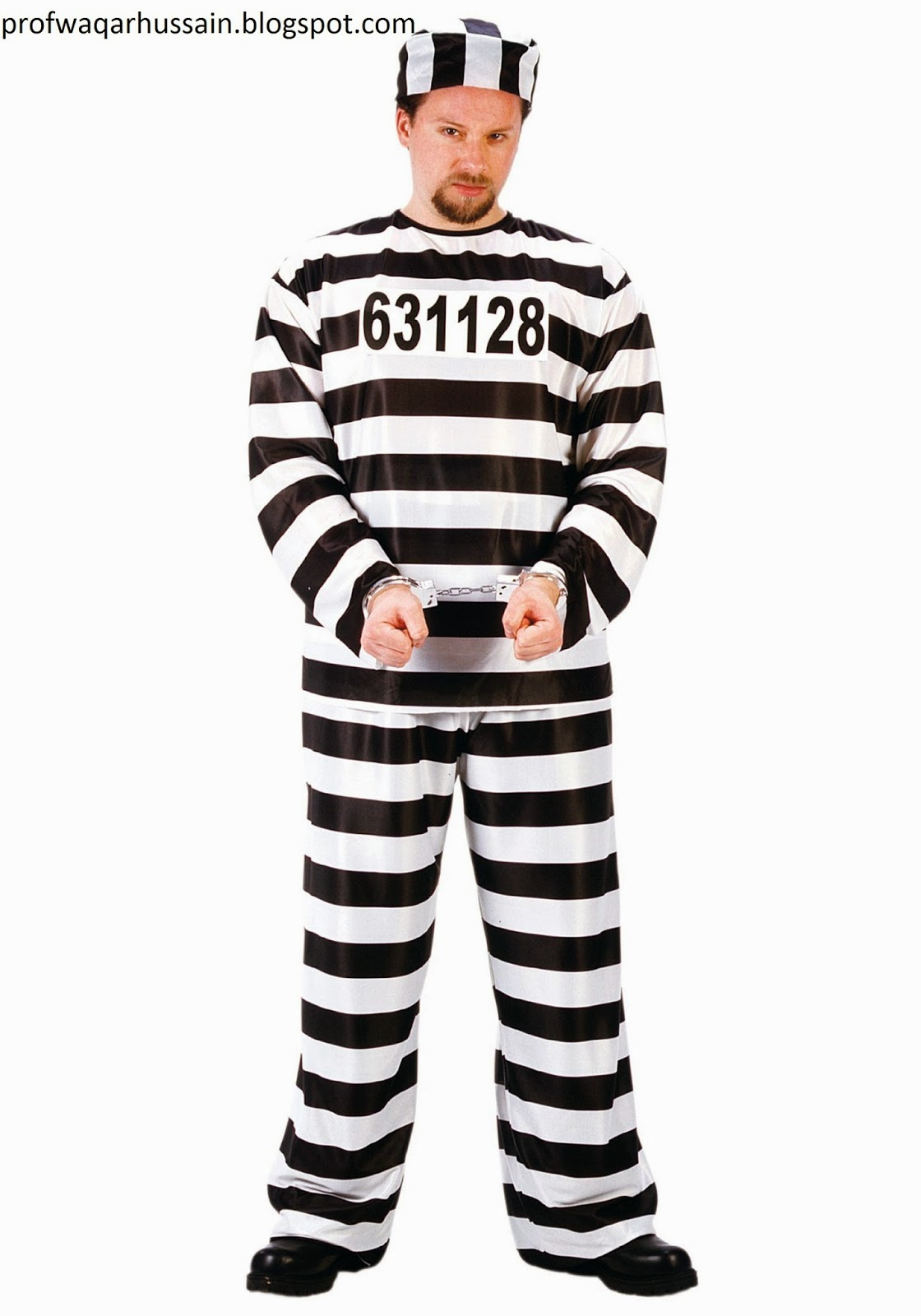 Articles: Why prisoner uses white and black stripe