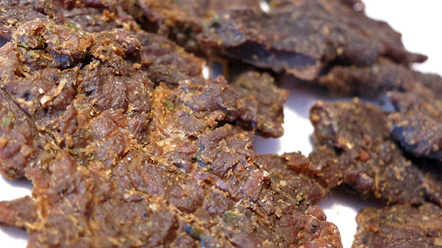 mushroom bleu cheese beef jerky