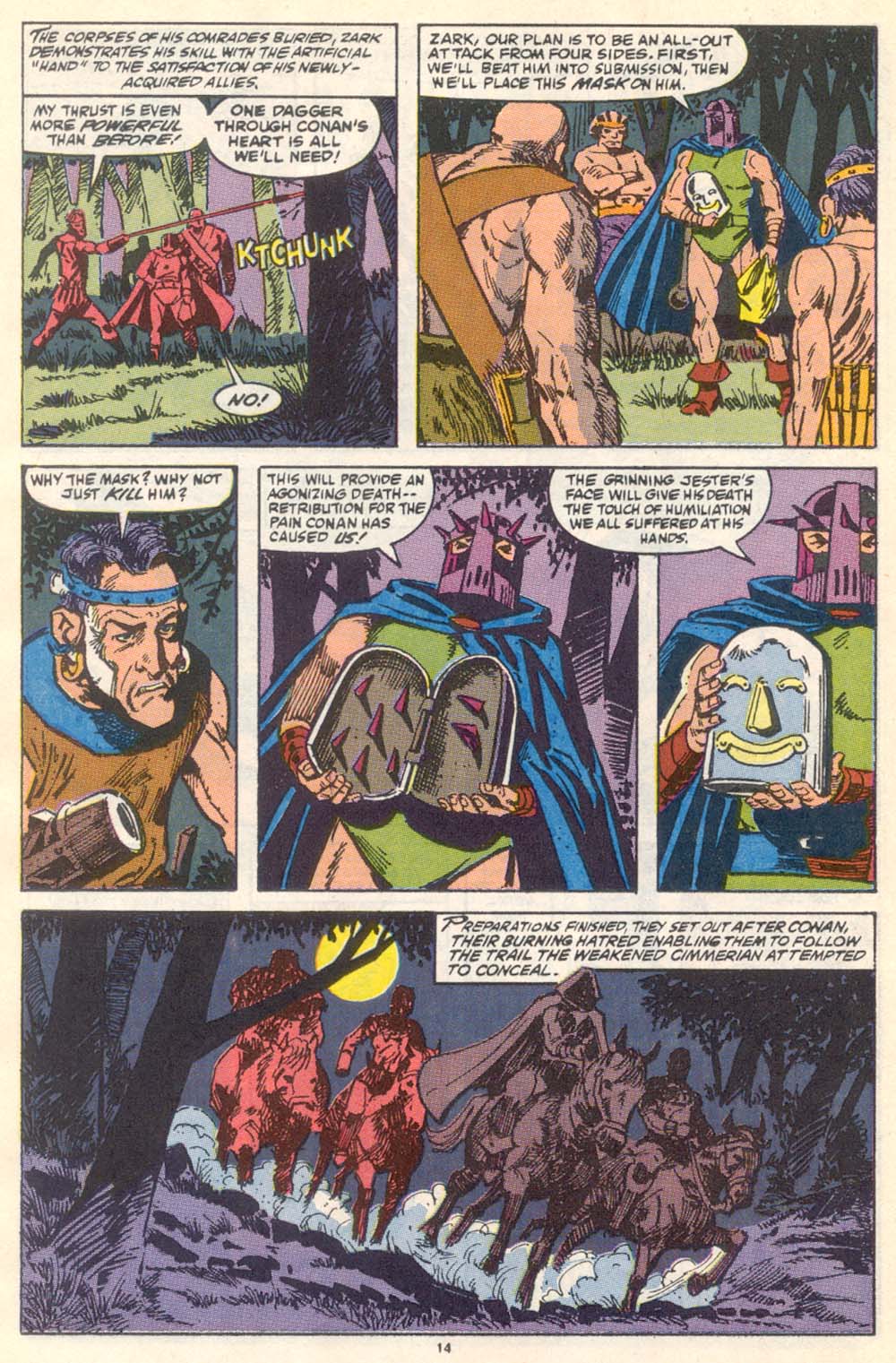 Read online Conan the Barbarian (1970) comic -  Issue #222 - 11