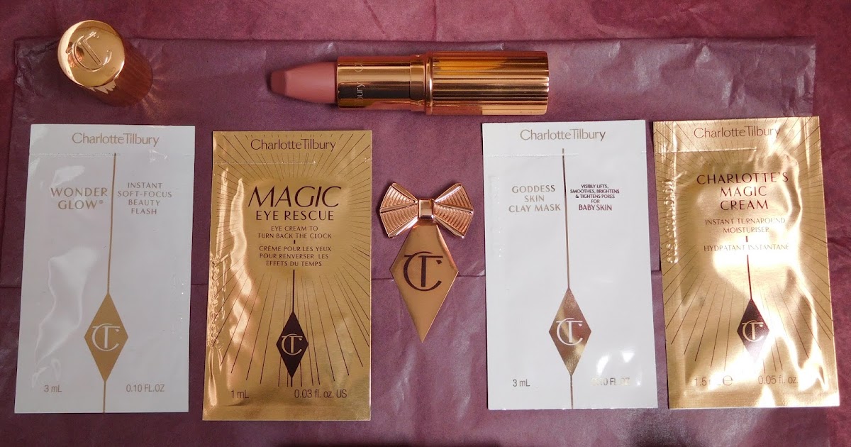 Download Charlotte Tilbury Skincare Samples Reviews PSD Mockup Templates
