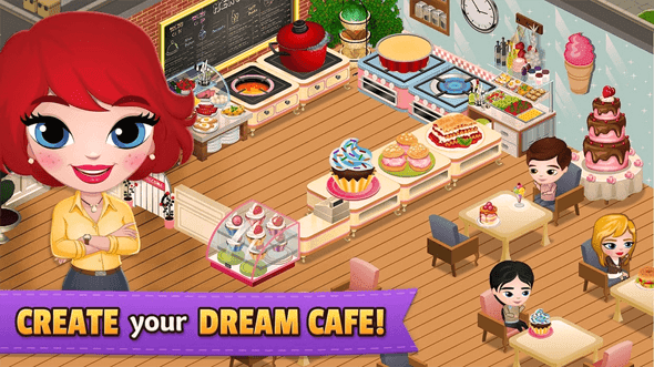 Cafeland World Kitchen MOD APK - Screenshot