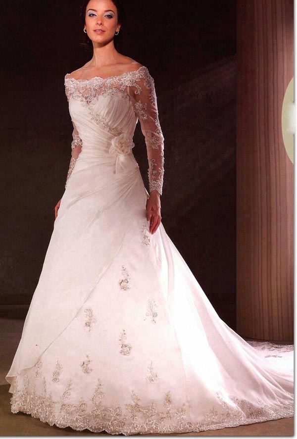 wedding dresses with sleeves 2011 AFunPoint