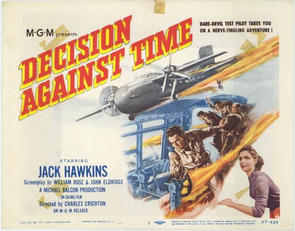 Decision Against Time 1957 movieloversreviews.filminspector.com poster
