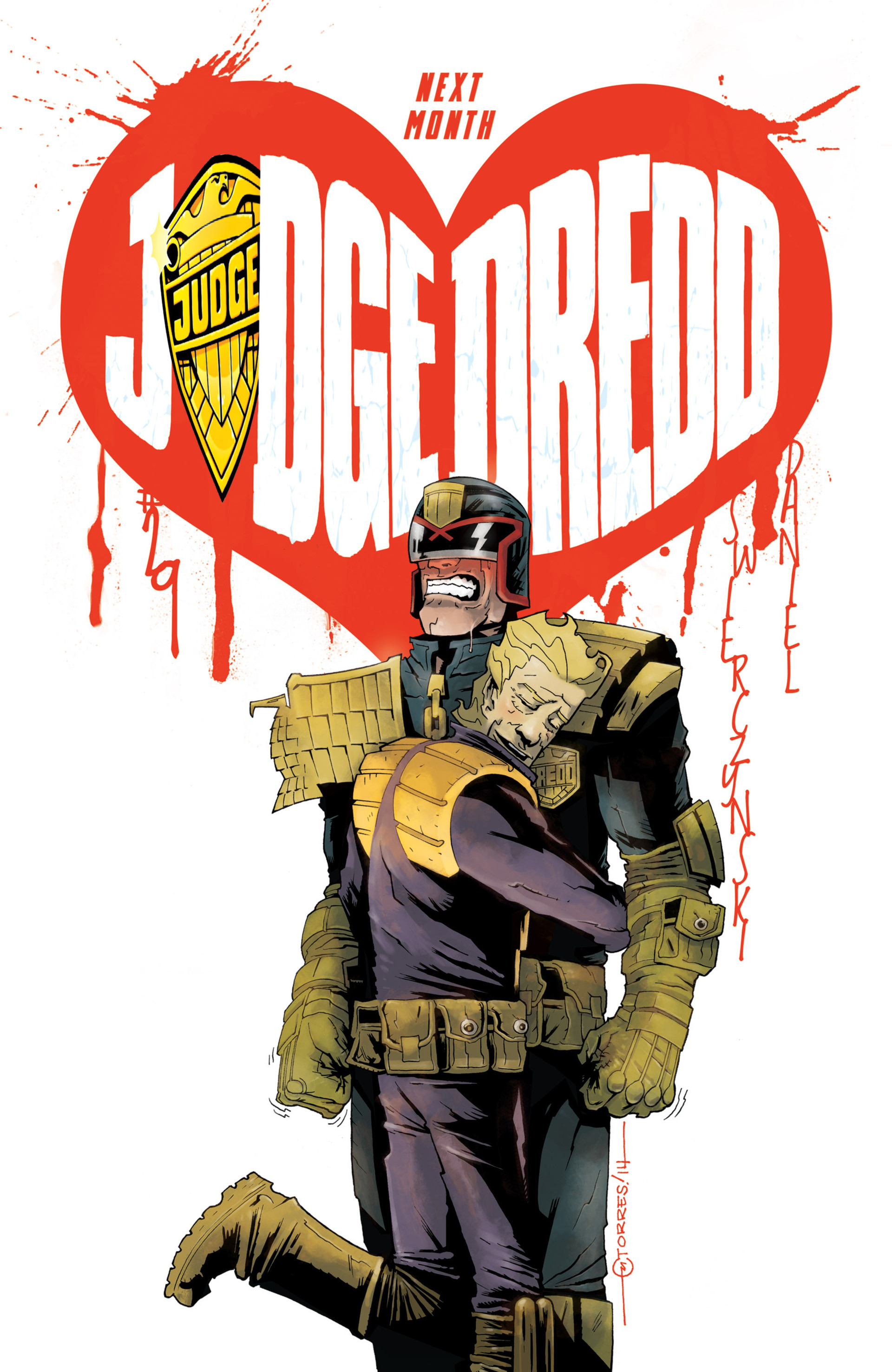 Read online Judge Dredd (2012) comic -  Issue #28 - 23