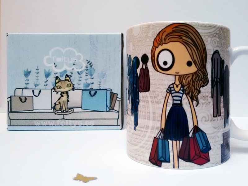 taza personalizada | custom mug | foltys vs Laura - handmade with love