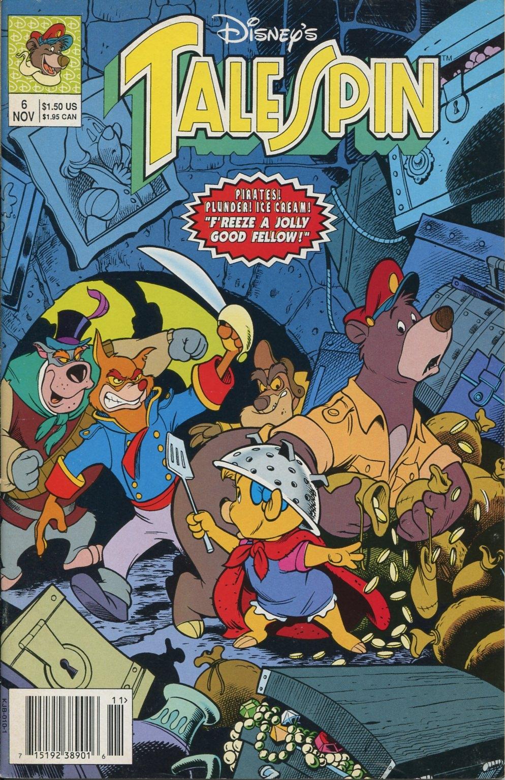 Read online Disney's Tale Spin comic -  Issue #6 - 1