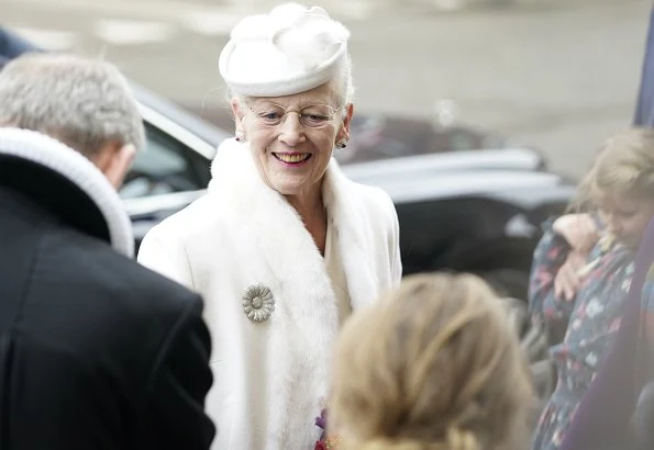 Danish Queen Margrethe diamond brooch, diamond earrings