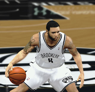 NBA 2K13 Deron Williams Cyberface Patch NBA2K