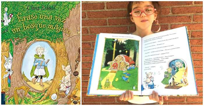 cuentos libros infantiles de 5 a 8 años Erase vez bosque magico chris riddell