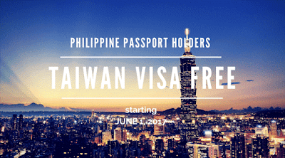 Taiwan Visa Free for Filipinos Taiwan Visa Free for Filipinos