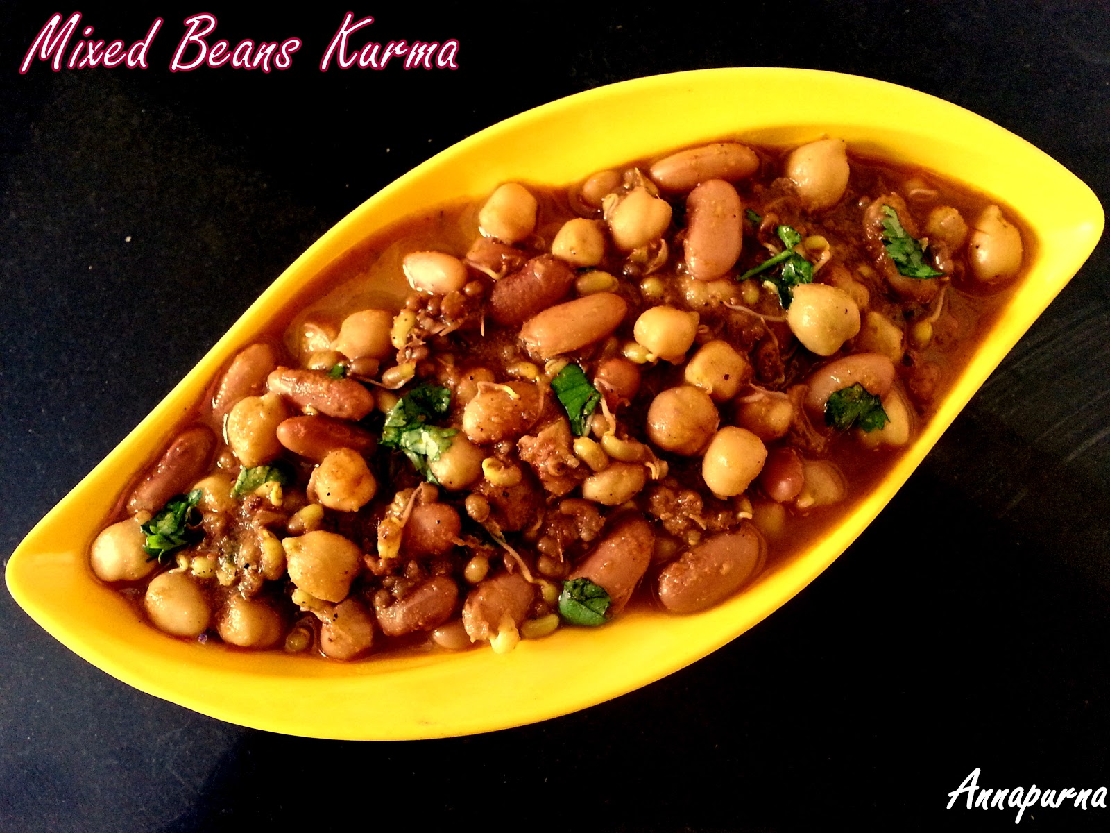 Annapurna Mixed Beans Kurma