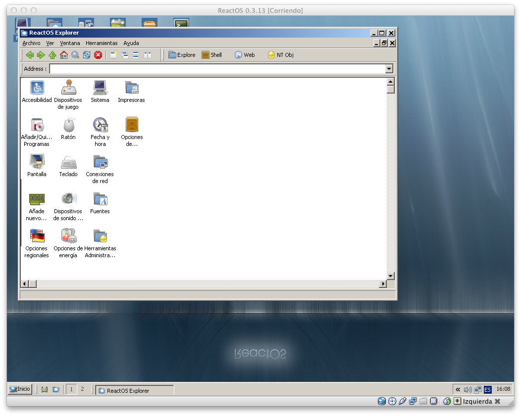 ReactOS Apps: Un paseo por ReactOS
