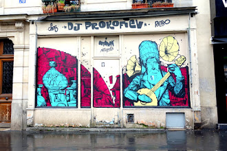 Sunday Street Art : Retro - boulevard de la Villette - Paris 19