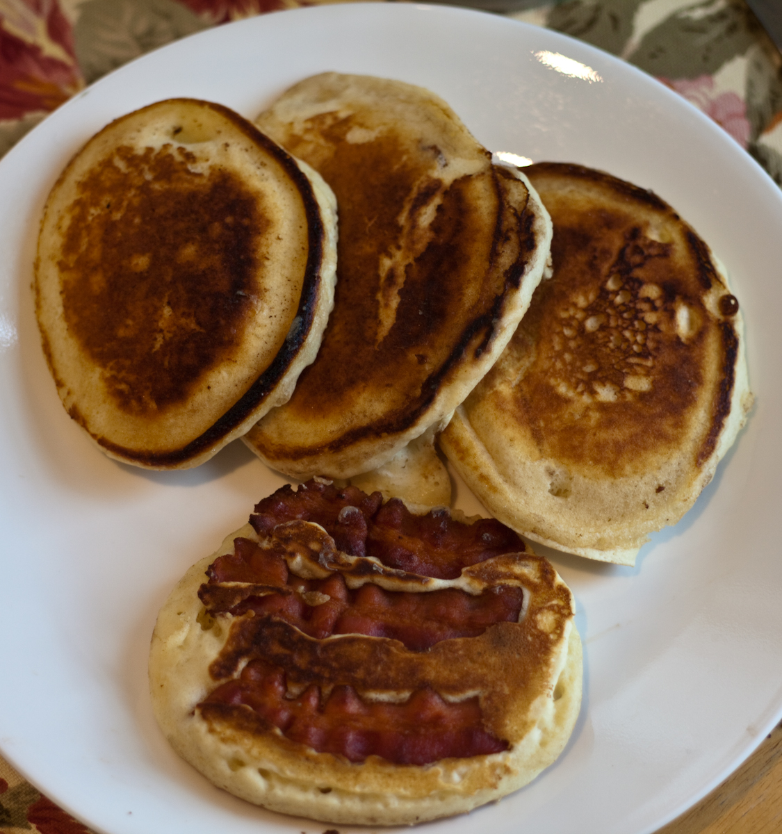 ReviewGuru Bacon Pancakes.