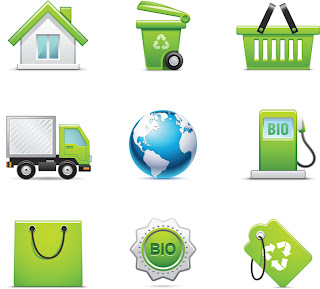 environmental icons vector eps