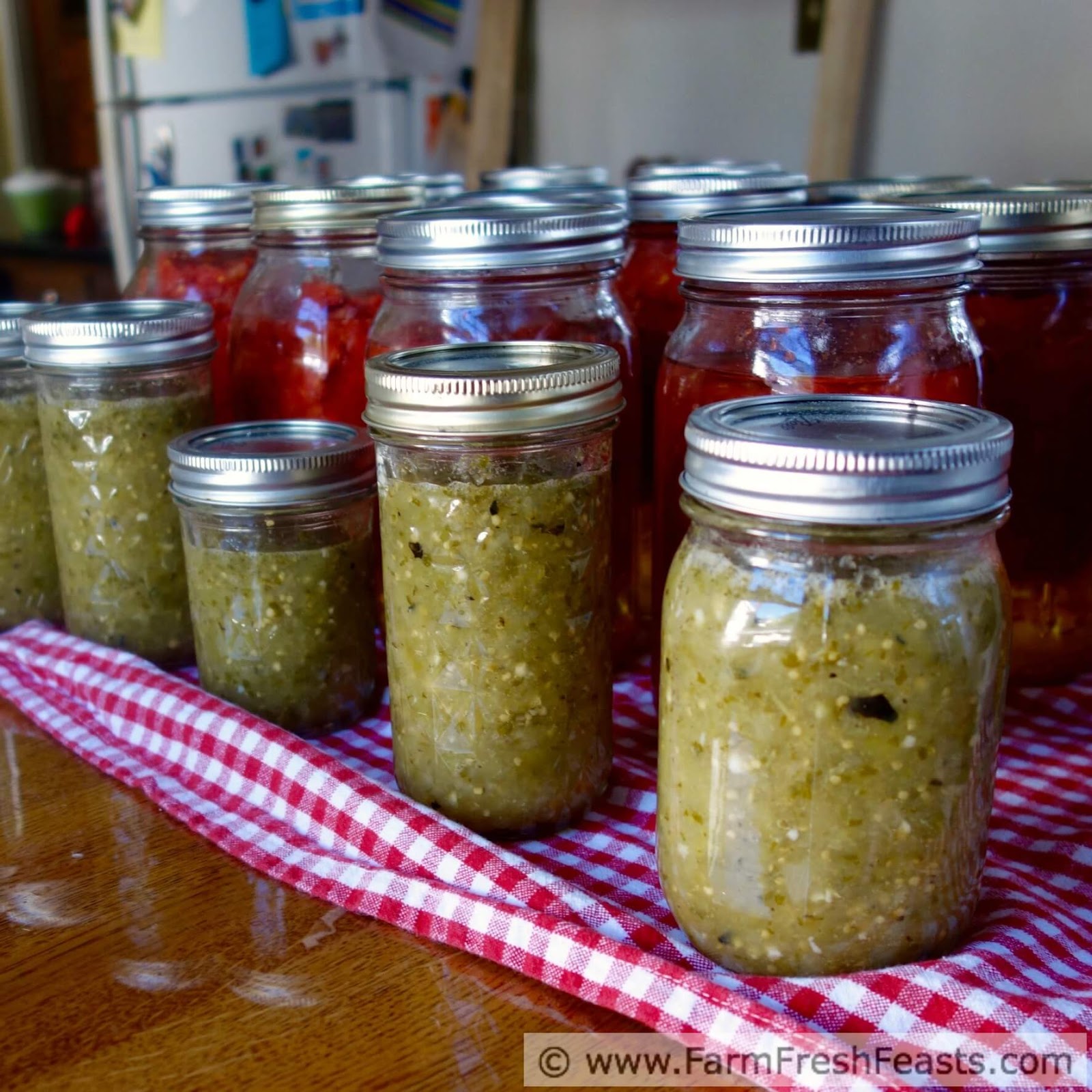 Roasted Hatch Chiles Canning Recipe