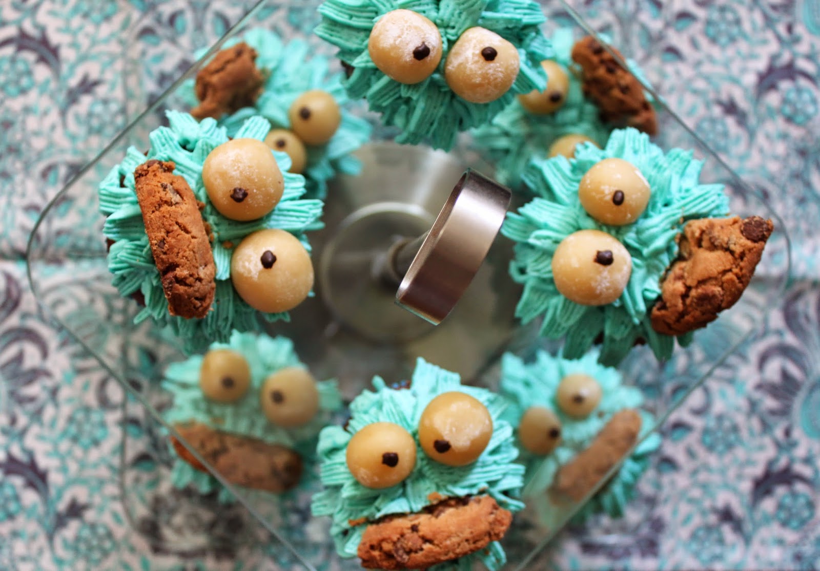 Krümelmonster Cupcakes | gebi