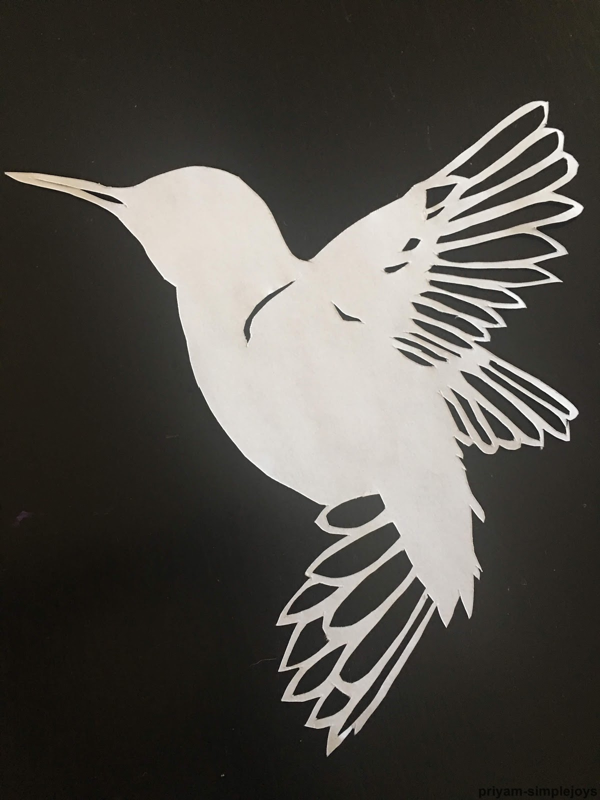 SimpleJoys Paper Cut Bird