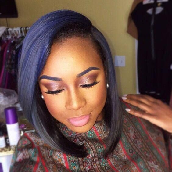 Incredible Color Hair Styles For Dark Skin Women