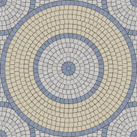 SWTEXTURE - free architectural textures: Circular pattern - concrete pavers