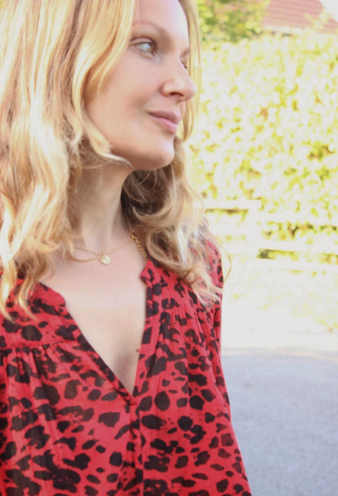 How to wear red, animal prints fall fashion