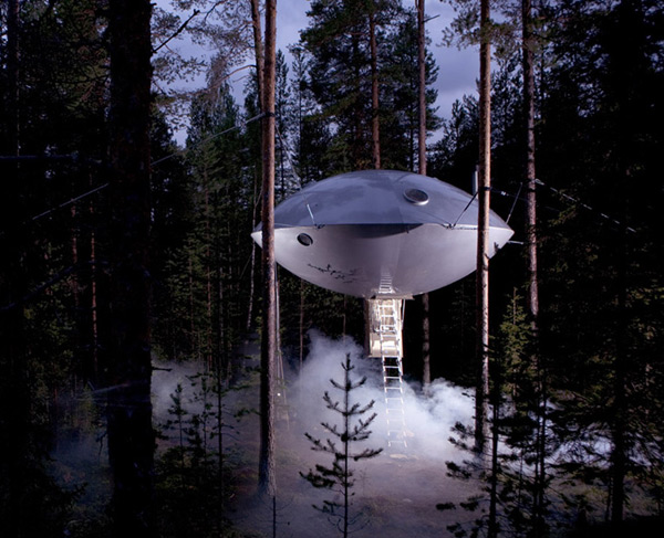 UFOに泊まれるホテル？スウェーデンにある変わったホテル。4つ【ar】　UFOホテル 