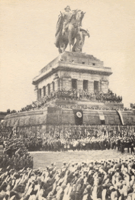 Kaiser Wilhelm memorial swastika