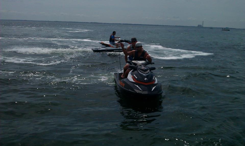 Tampa Bay Jet Ski Weekend Jet Skiing Anclote Sand Bar
