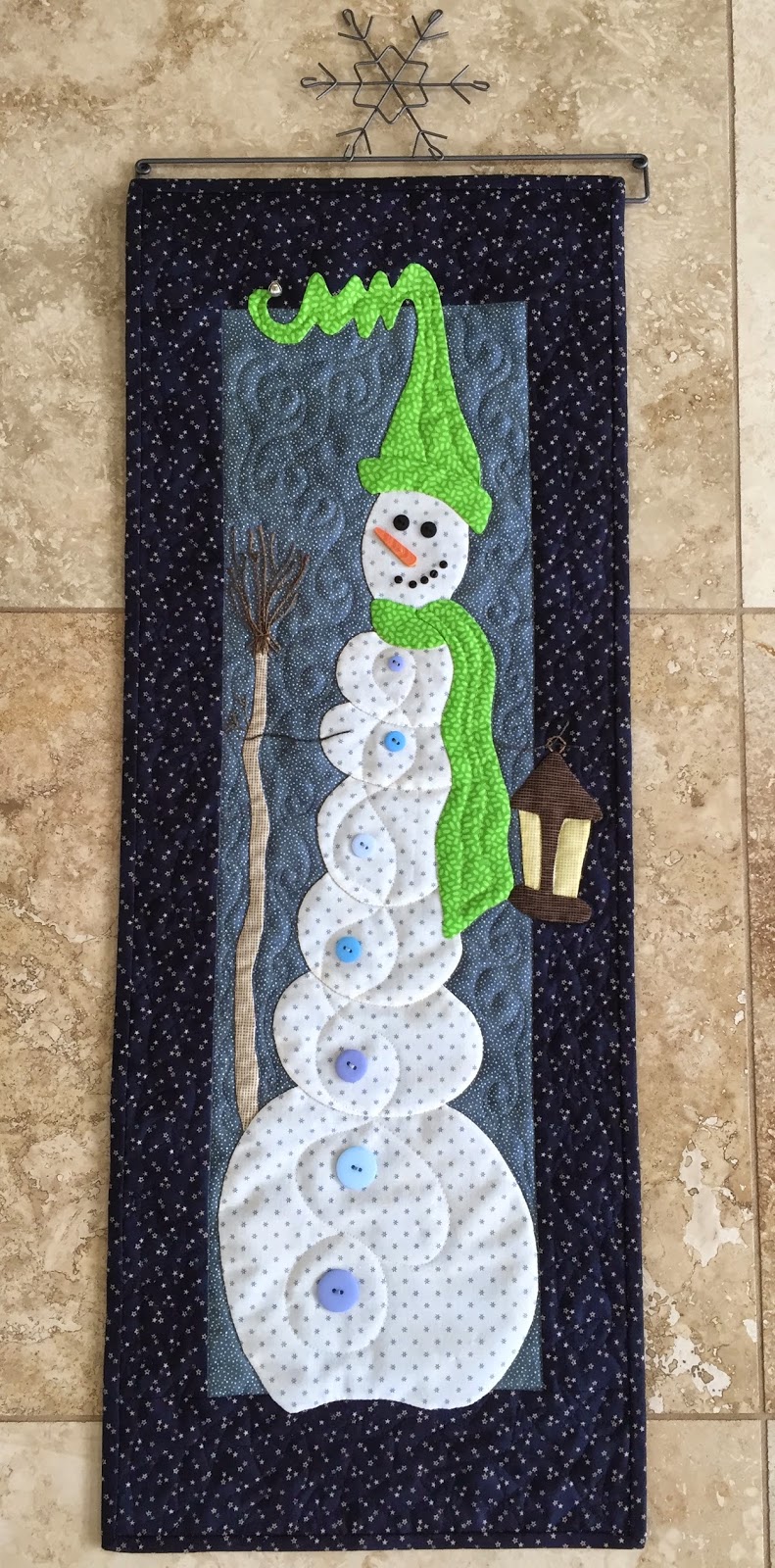 Sew Fun 2 Quilt: January Wall Hanging and Amazing Hand Workmanship (not