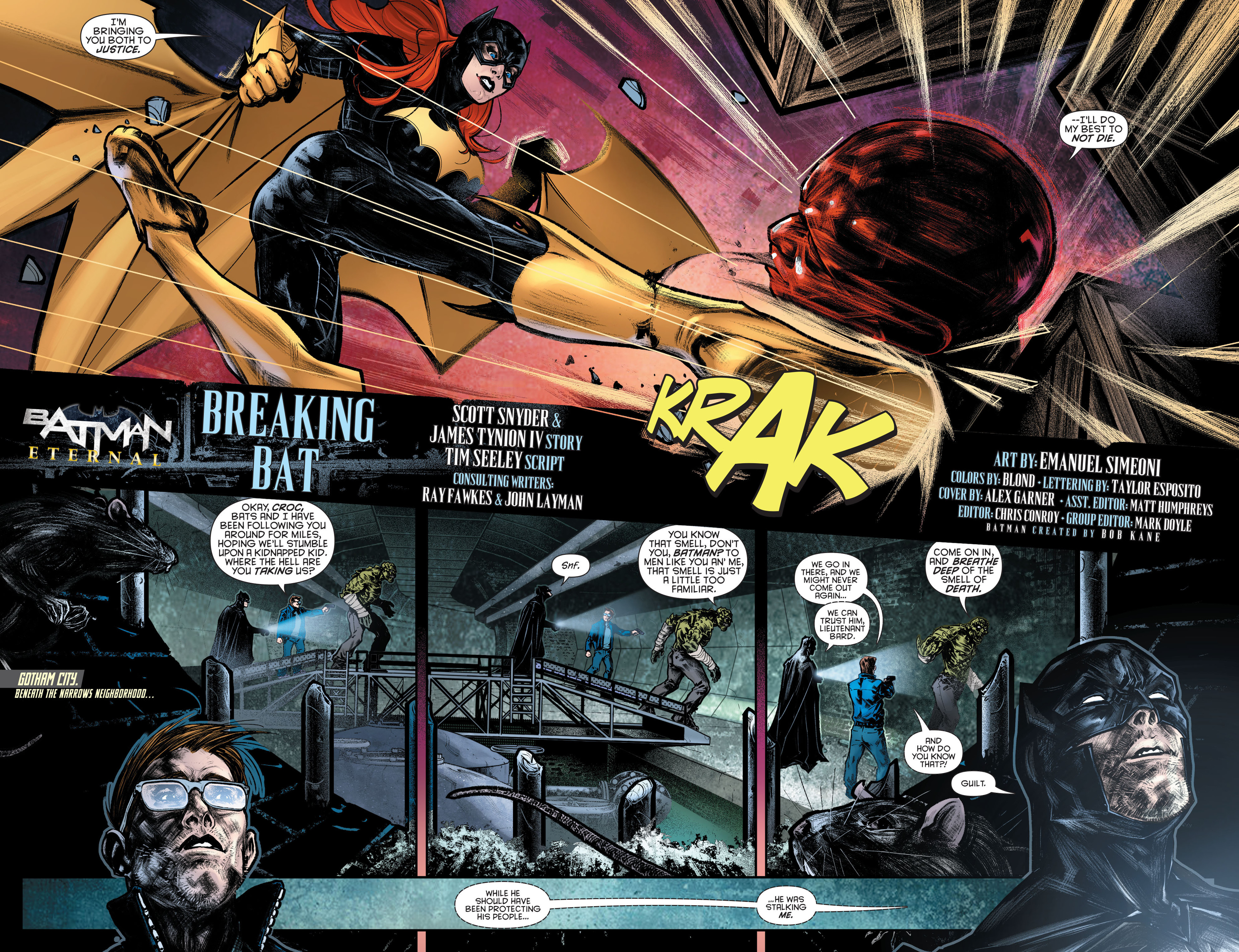 Read online Batman Eternal comic -  Issue #19 - 3