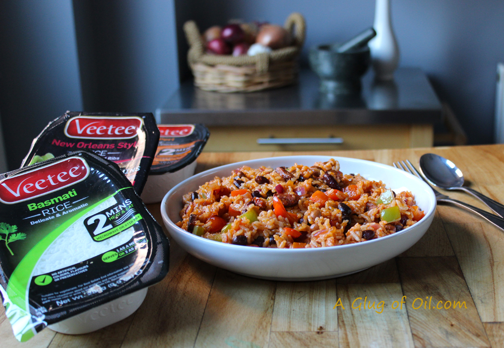 QuicknEasy Spicy Rice and Bean Feast A Glug of Oil