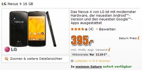 Nexus, Nexus 4, Android Smartphone, Smartphone, Google, LG