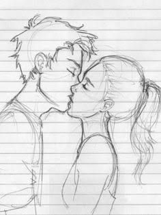 Pencil Sketches Of Love Couples - bmp-e
