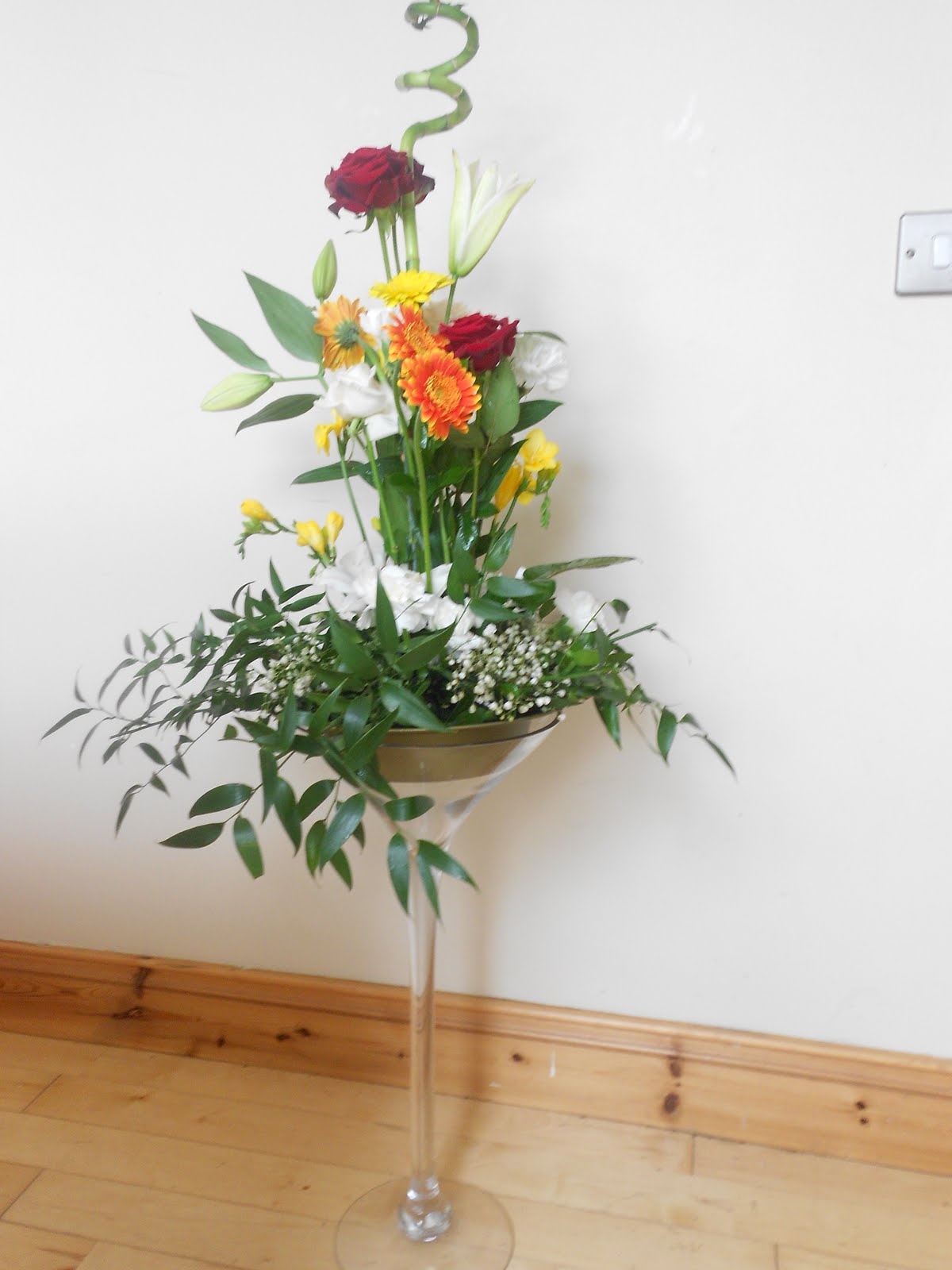 Wedding Flowers Cork Centerpieces With Fresh Flowers