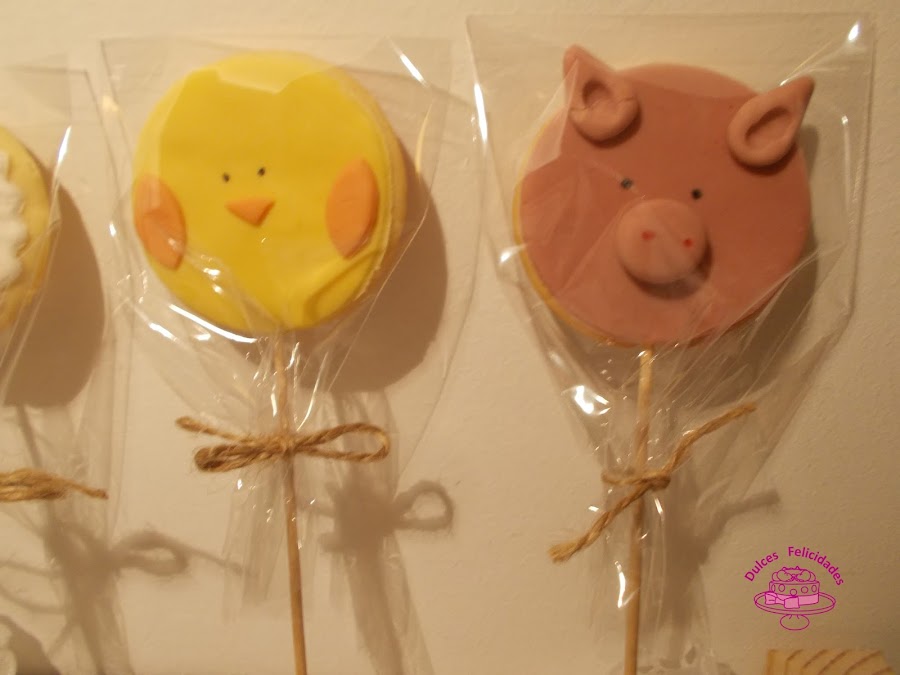 Galletas animalitos de granja