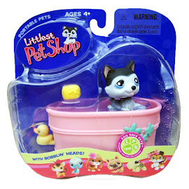 Littlest Pet Shop Portable Pets Husky (#210) Pet