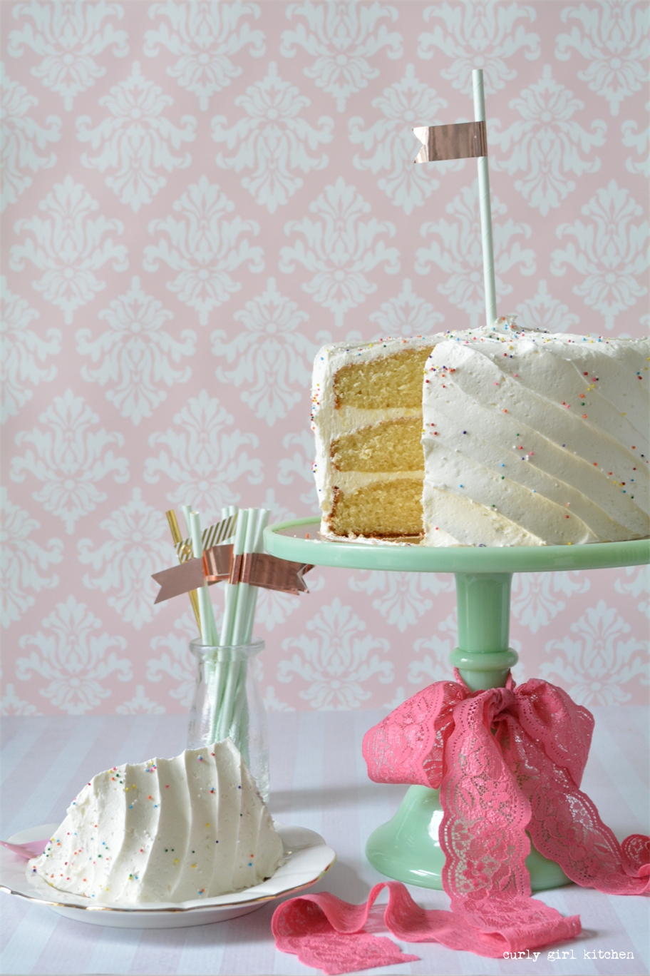 Curly Girl Kitchen Mimosa Cake