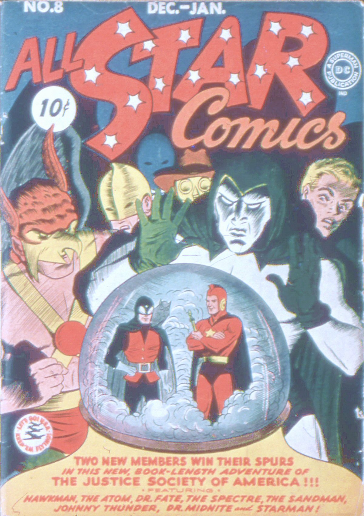 Read online All-Star Comics comic -  Issue #8 - 1