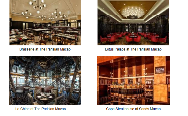 Eleven Sands Resorts Macao and Sands Macao Restaurants Receive Wine Spectator Awards Eleven Sands Resorts Macao and Sands Macao Restaurants Receive Wine Spectator Awards