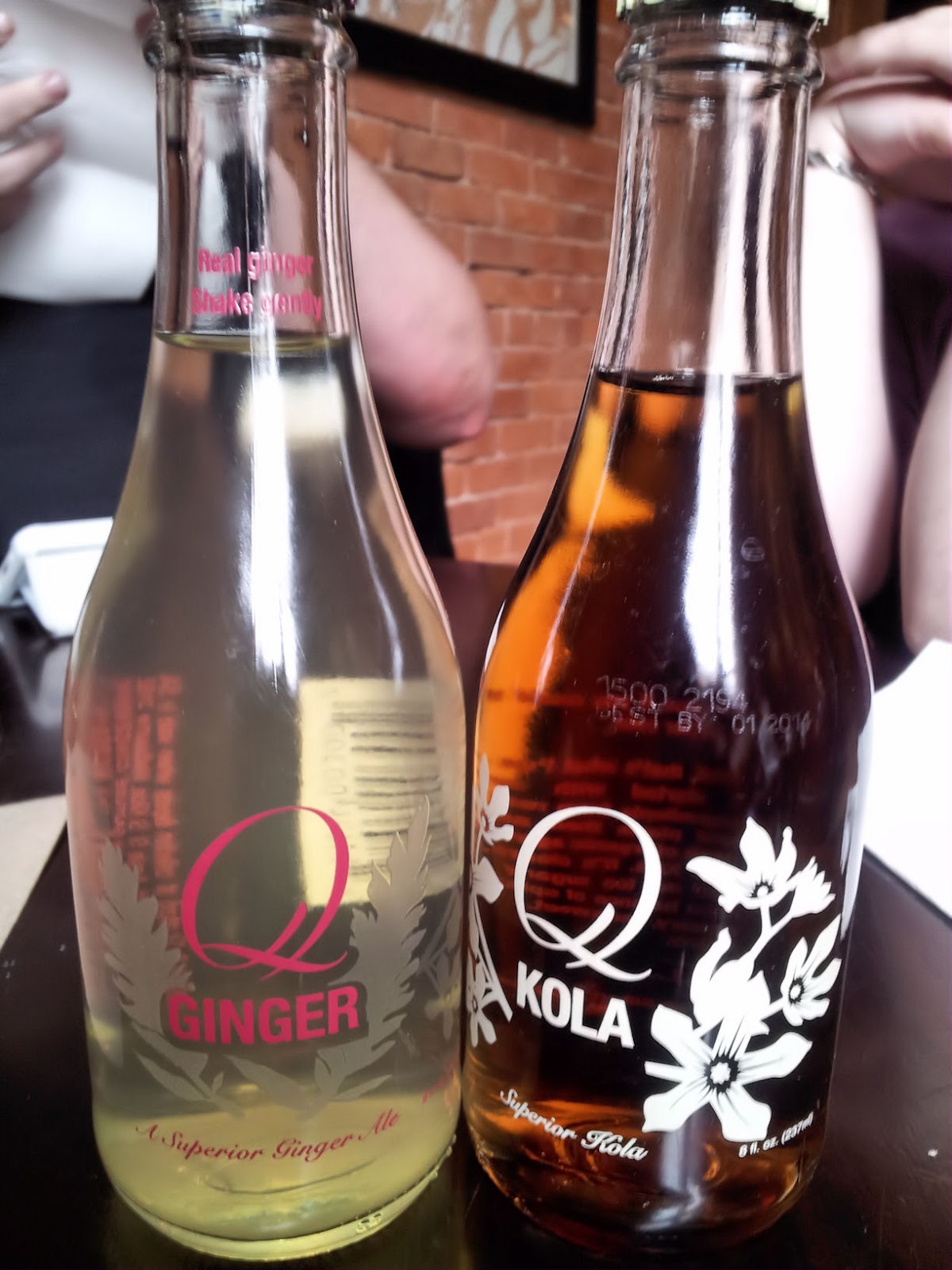 Thus Unquenched Q Kola and Ginger
