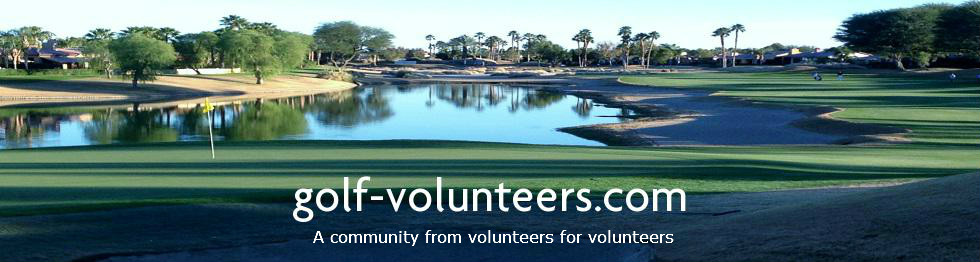 Golf Volunteers